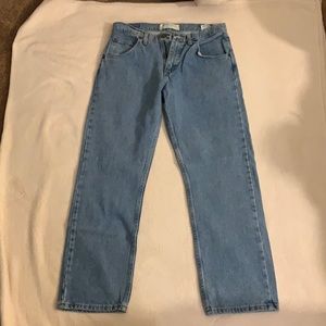 Men’s Wrangler light blue denim jeans